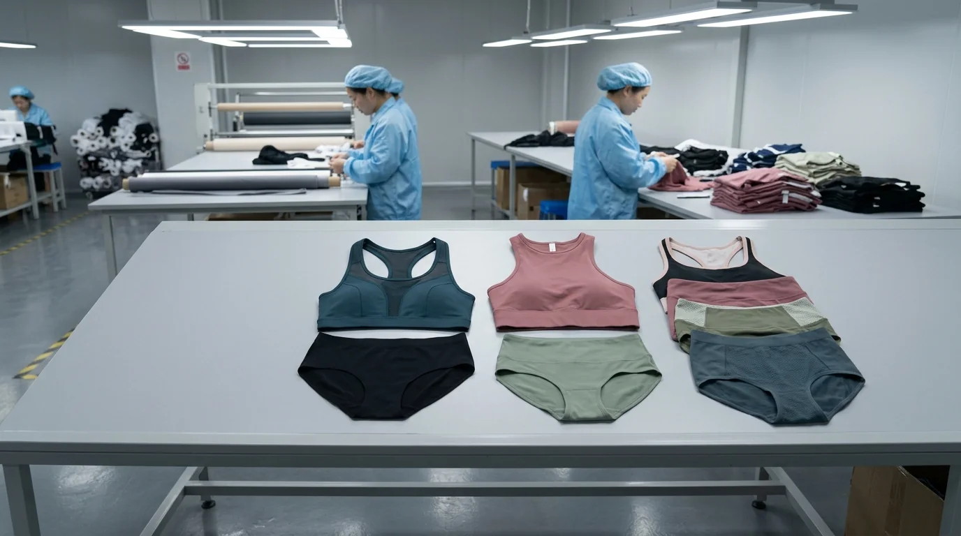 Small-batch single-piece bra sample order