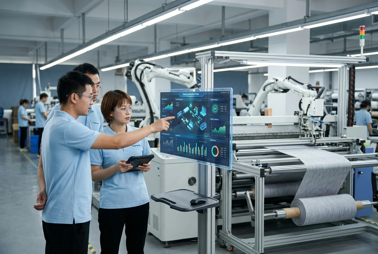 Smart production line digital monitoring