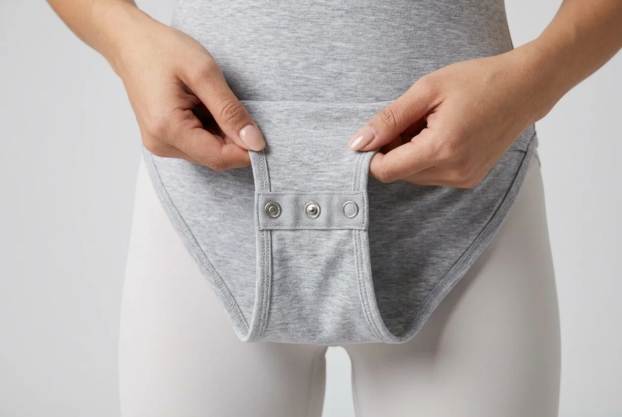 Snap crotch construction